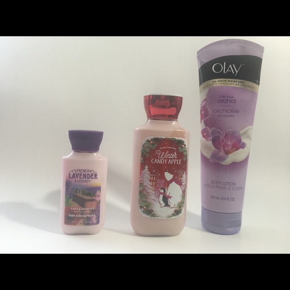 assorted lotion